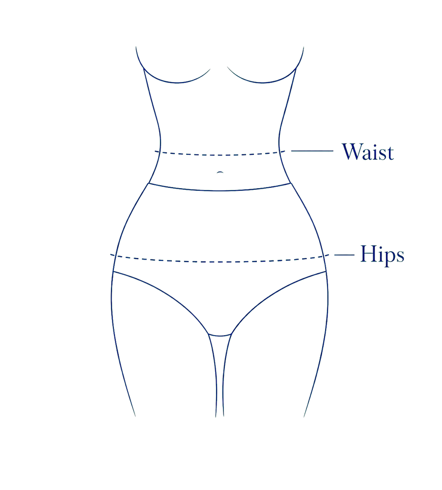 How to measure your waist and hips